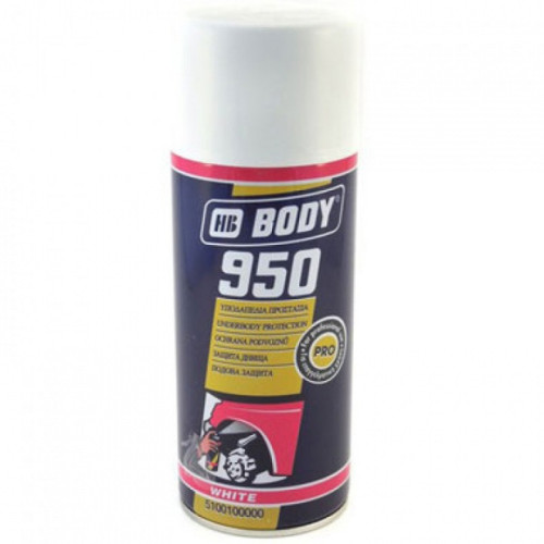 BODY/ 950 Мастика на основе каучука, (белая) аэрозоль 0,4л