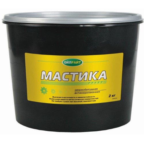 OIL RIGHT/ Мастика резино-битумная. 2,1кг